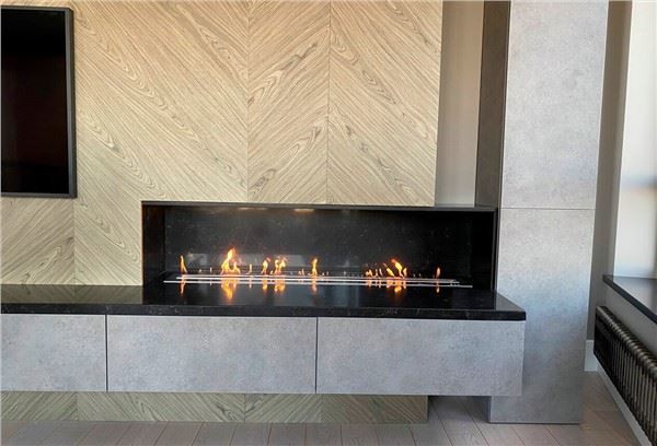 Ethanol-Kaminbrenner